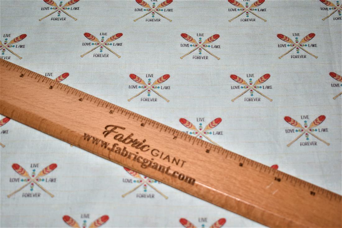 Ivory Printed 100% Cotton Fabric