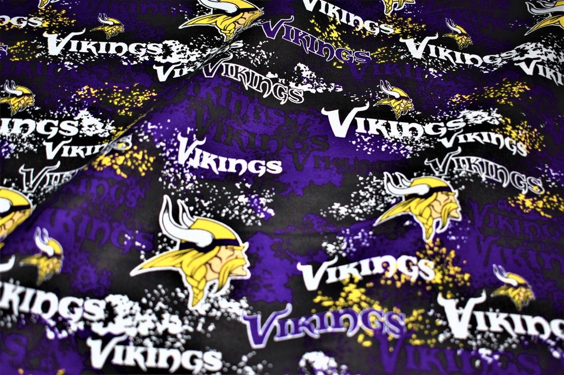 Dark Purple Printed 100% Cotton Fabric