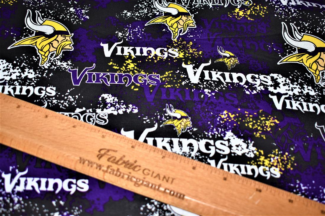 Dark Purple Printed 100% Cotton Fabric