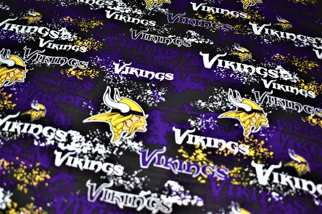 Dark Purple Printed 100% Cotton Fabric