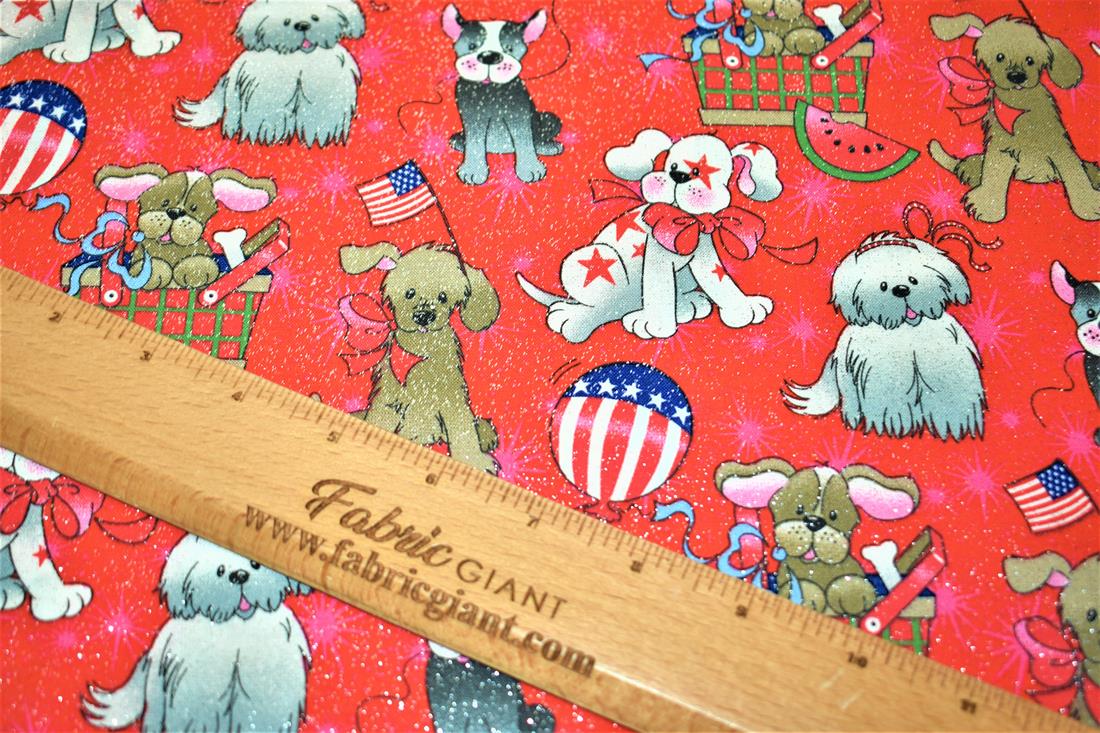 Red Christmas 100% Cotton Fabirc Fabric