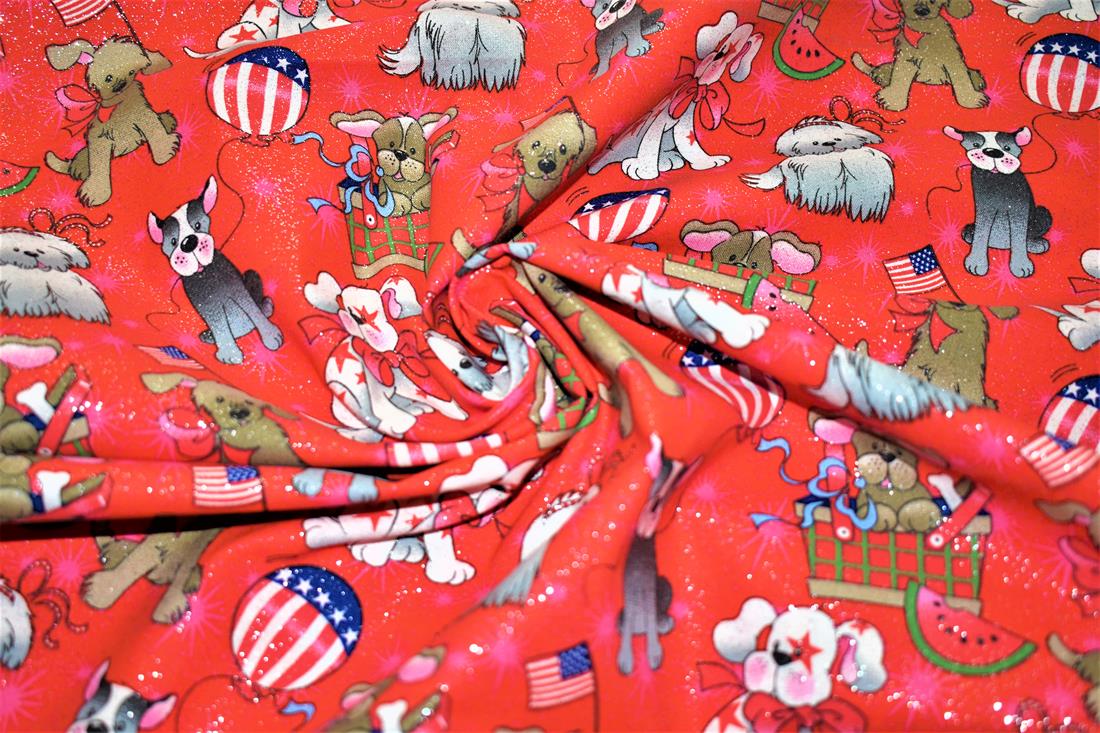 Red Christmas 100% Cotton Fabirc Fabric