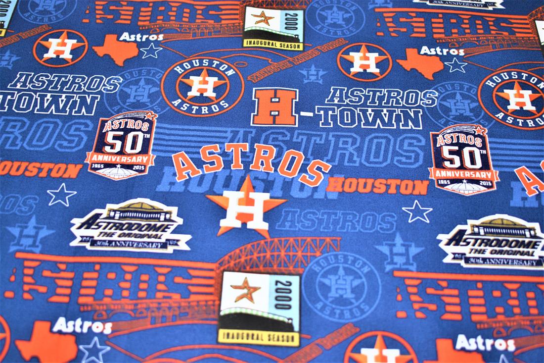 Navy Printed 100% Cotton Fabric