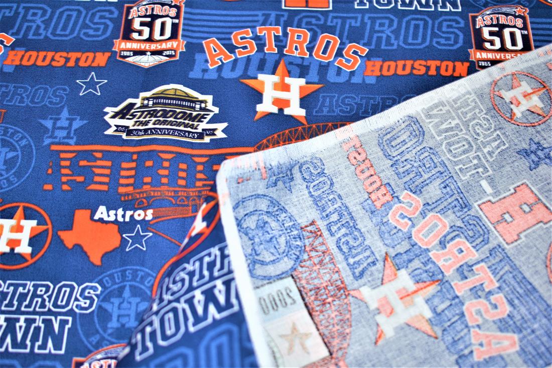 Navy Printed 100% Cotton Fabric