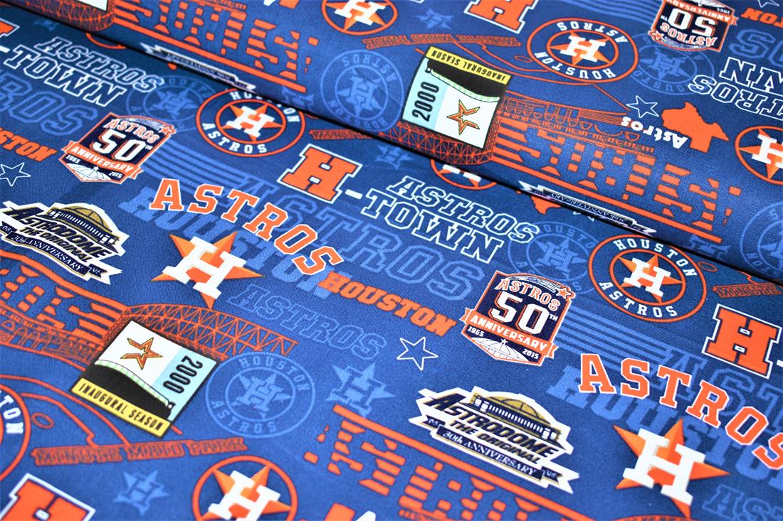 Navy Printed 100% Cotton Fabric