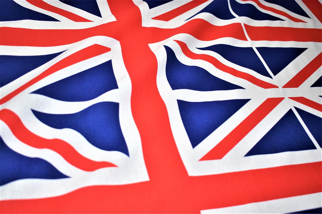 Navy Union Jack Fabric