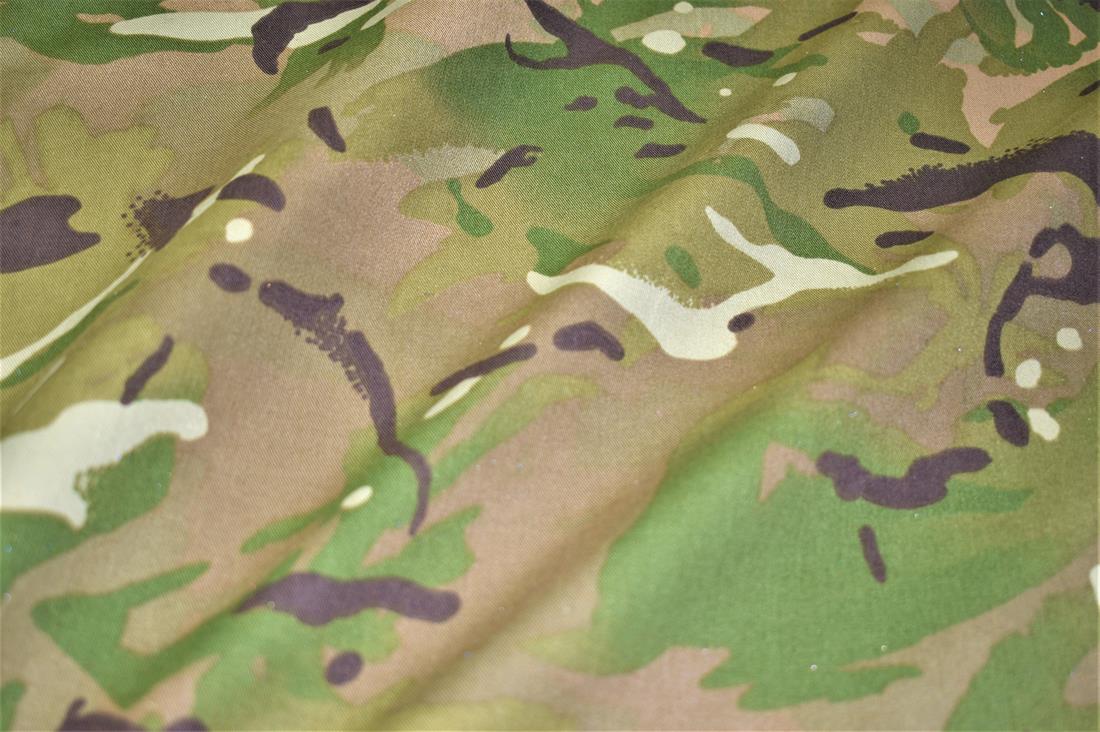 Green Printed Camouflage100% Cotton Fabric