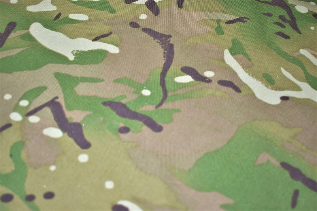 Green Printed Camouflage100% Cotton Fabric