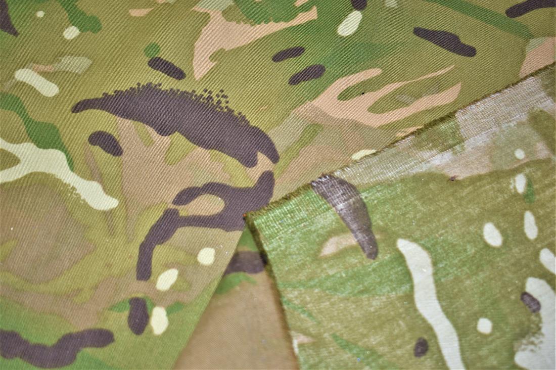 Green Printed Camouflage100% Cotton Fabric