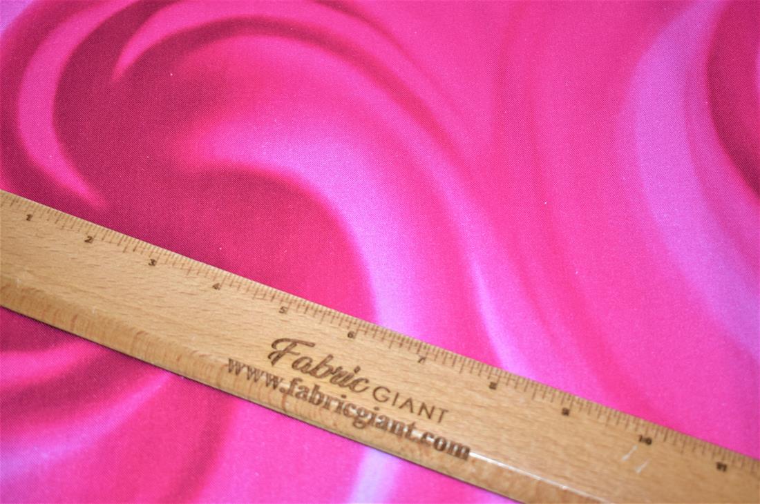 Pink Printed Cotton Fabric