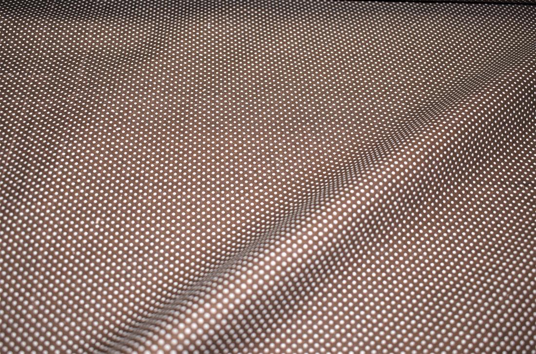 Brown Spots Print Fabric