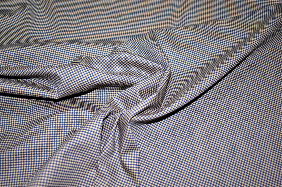 Gingham Printed 100% Cotton Poplin Fabric