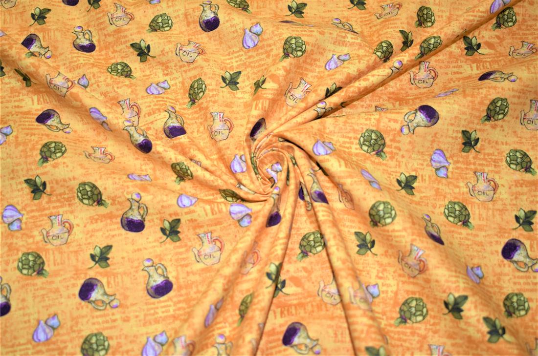 Gold 100% Cotton Fabric