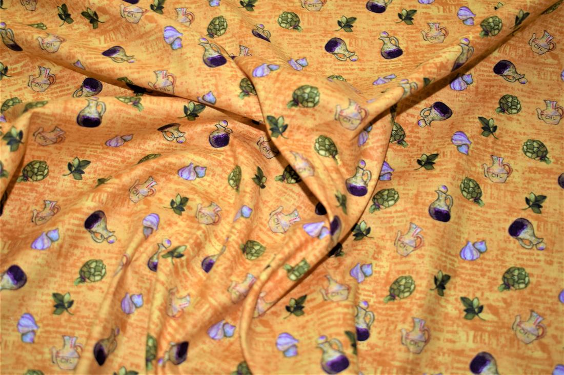 Gold 100% Cotton Fabric