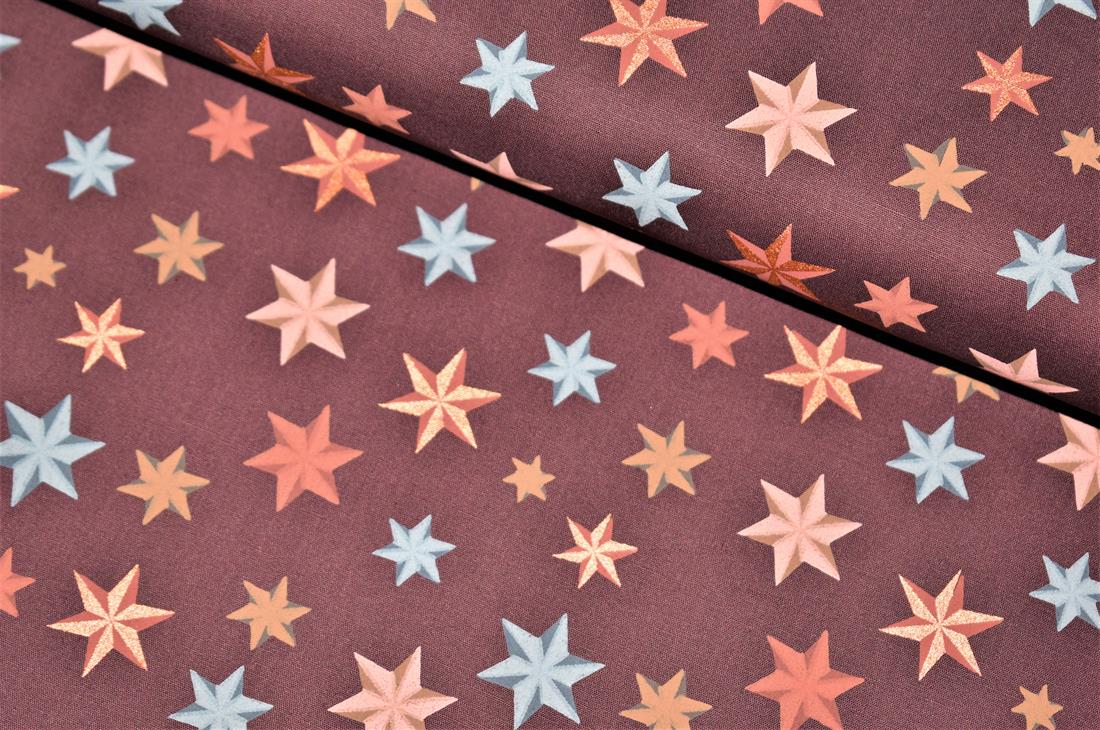Shining Stars Contemporary Christmas Cotton