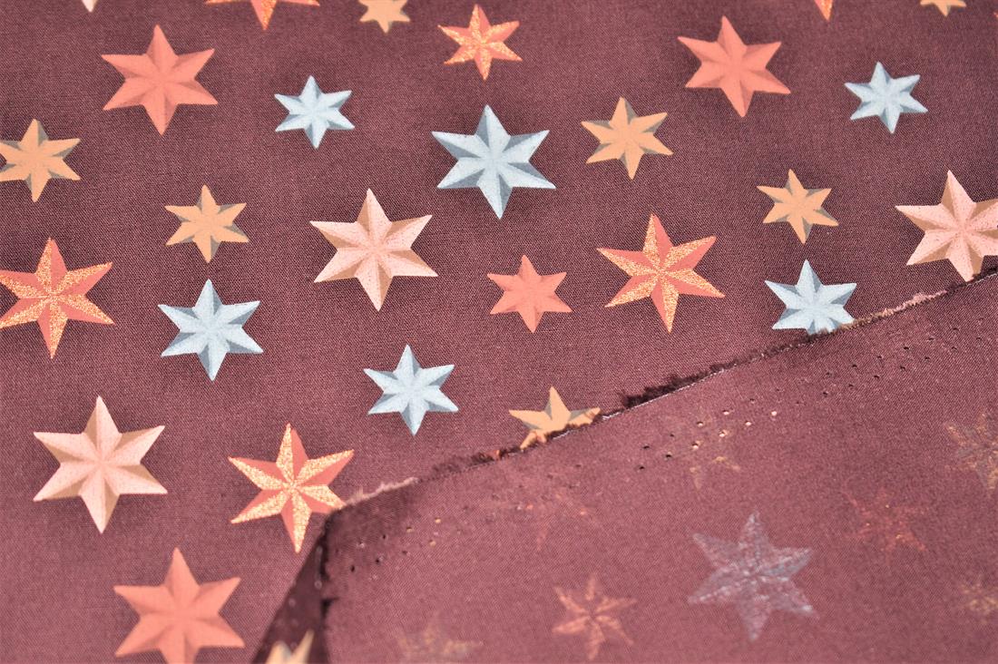Shining Stars Contemporary Christmas Cotton