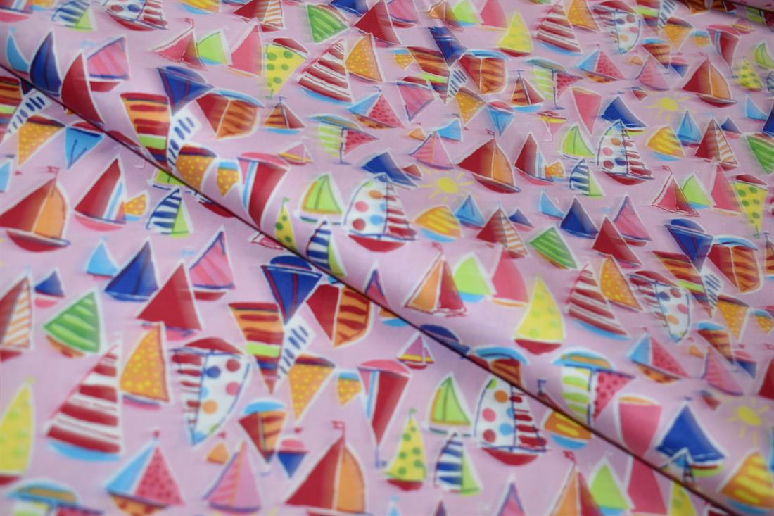 Pink Cotton Fabric