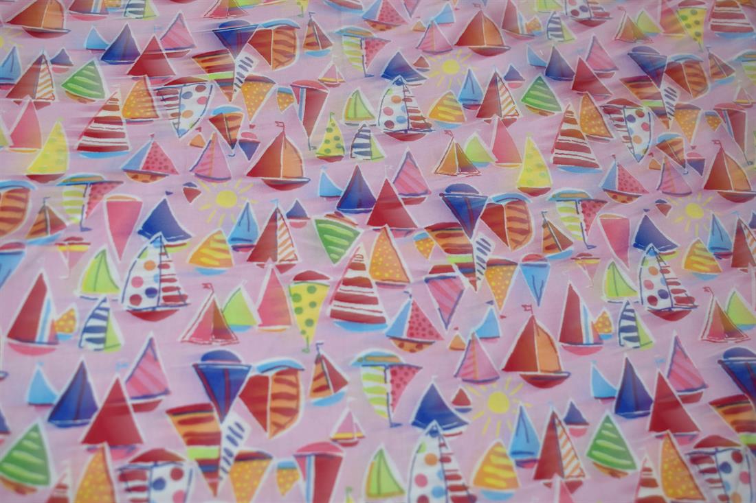 Pink Cotton Fabric