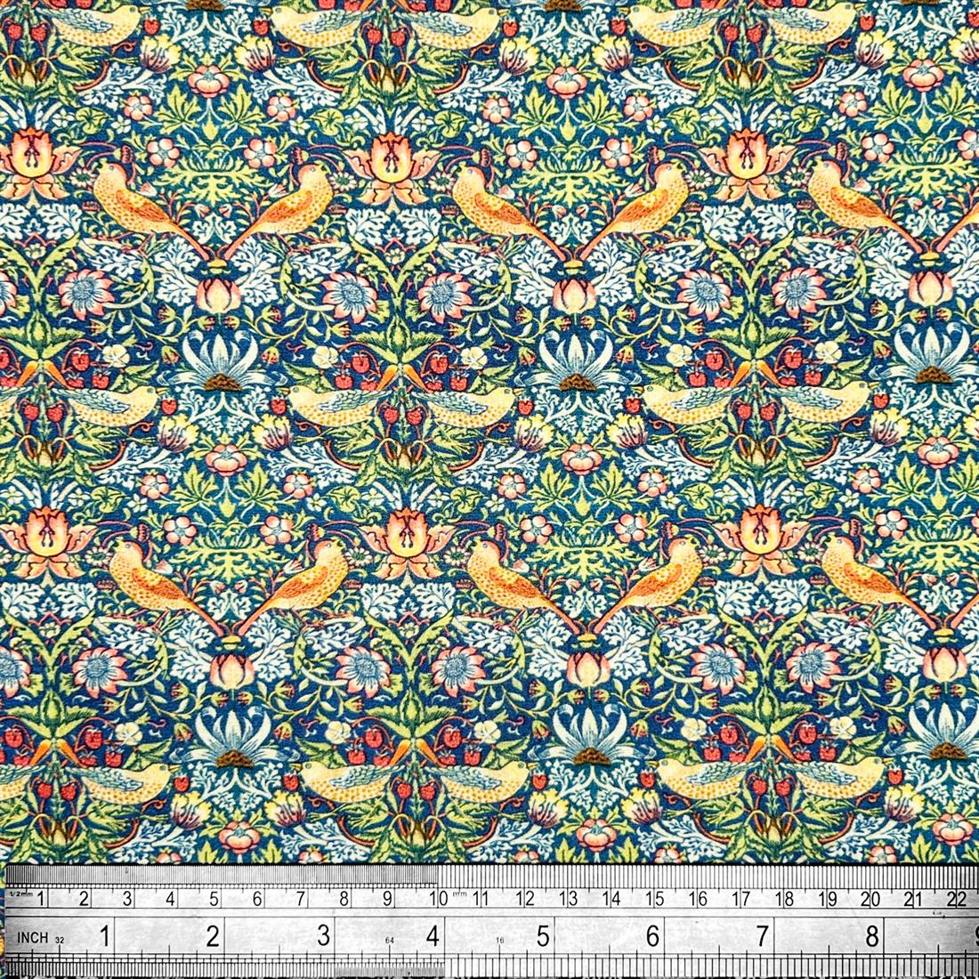 William Morris Strawberry Thief 100% Cotton Fabric