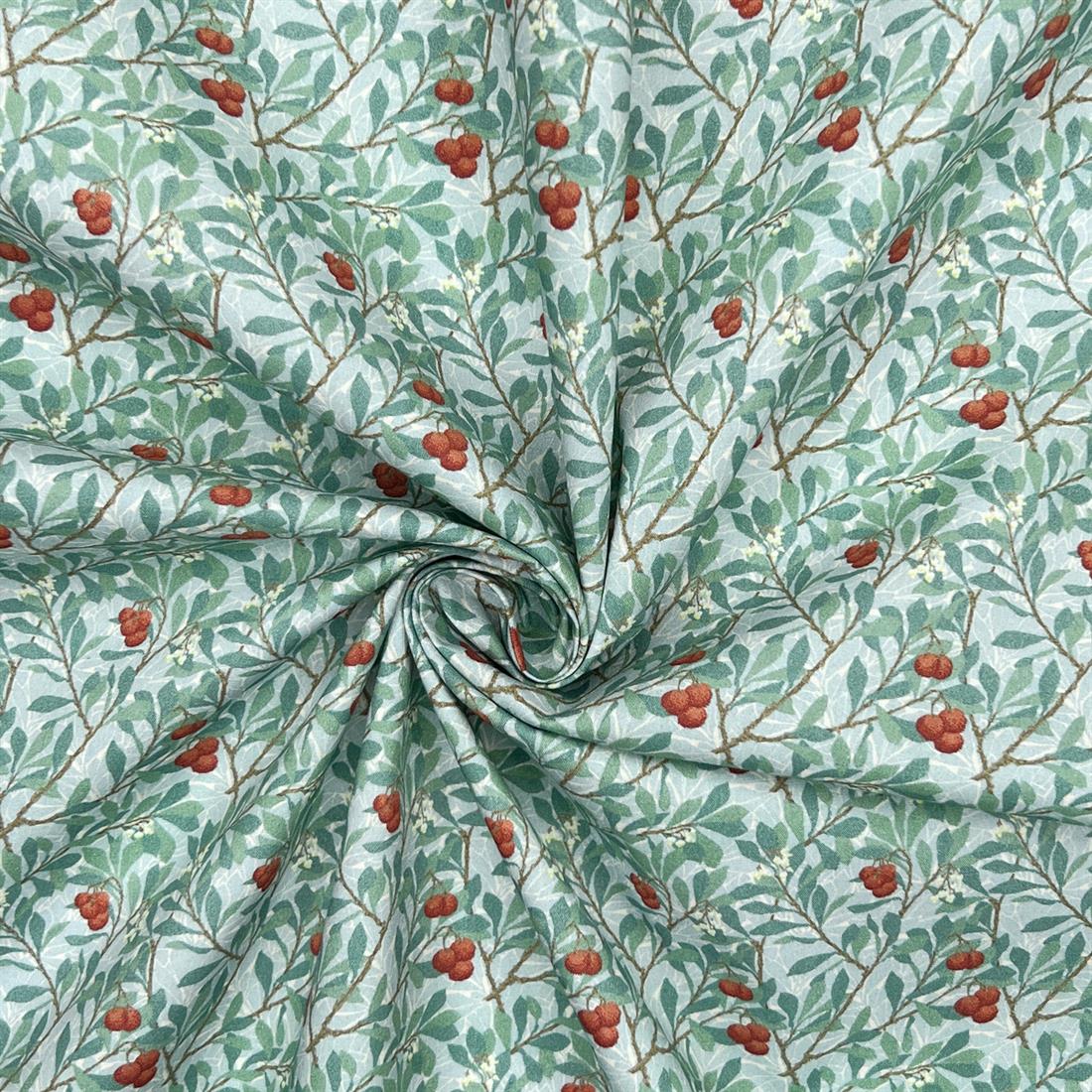 Arbutus William Morris 100% Cotton Fabric