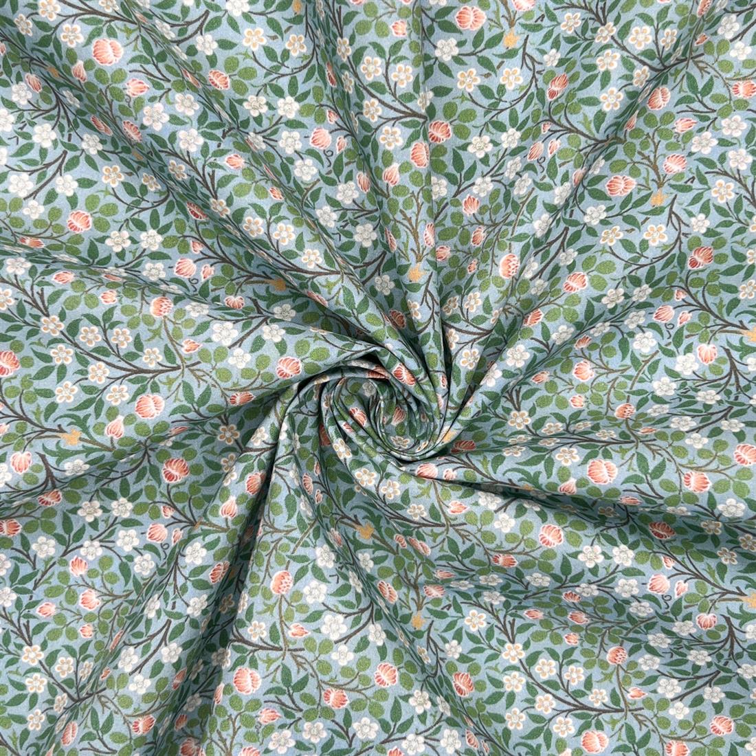 Clover William Morris 100% Cotton Fabric