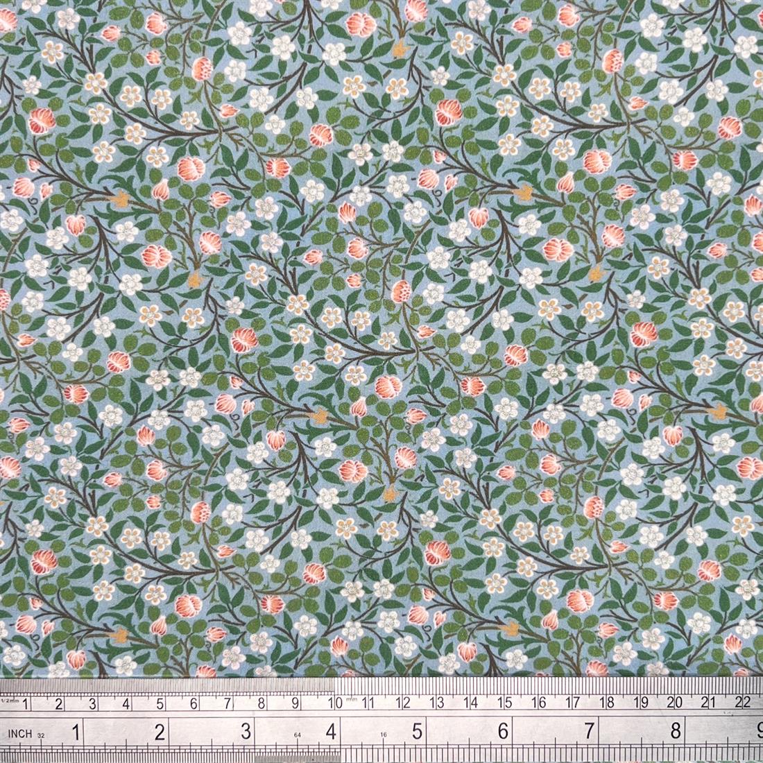 Clover William Morris 100% Cotton Fabric