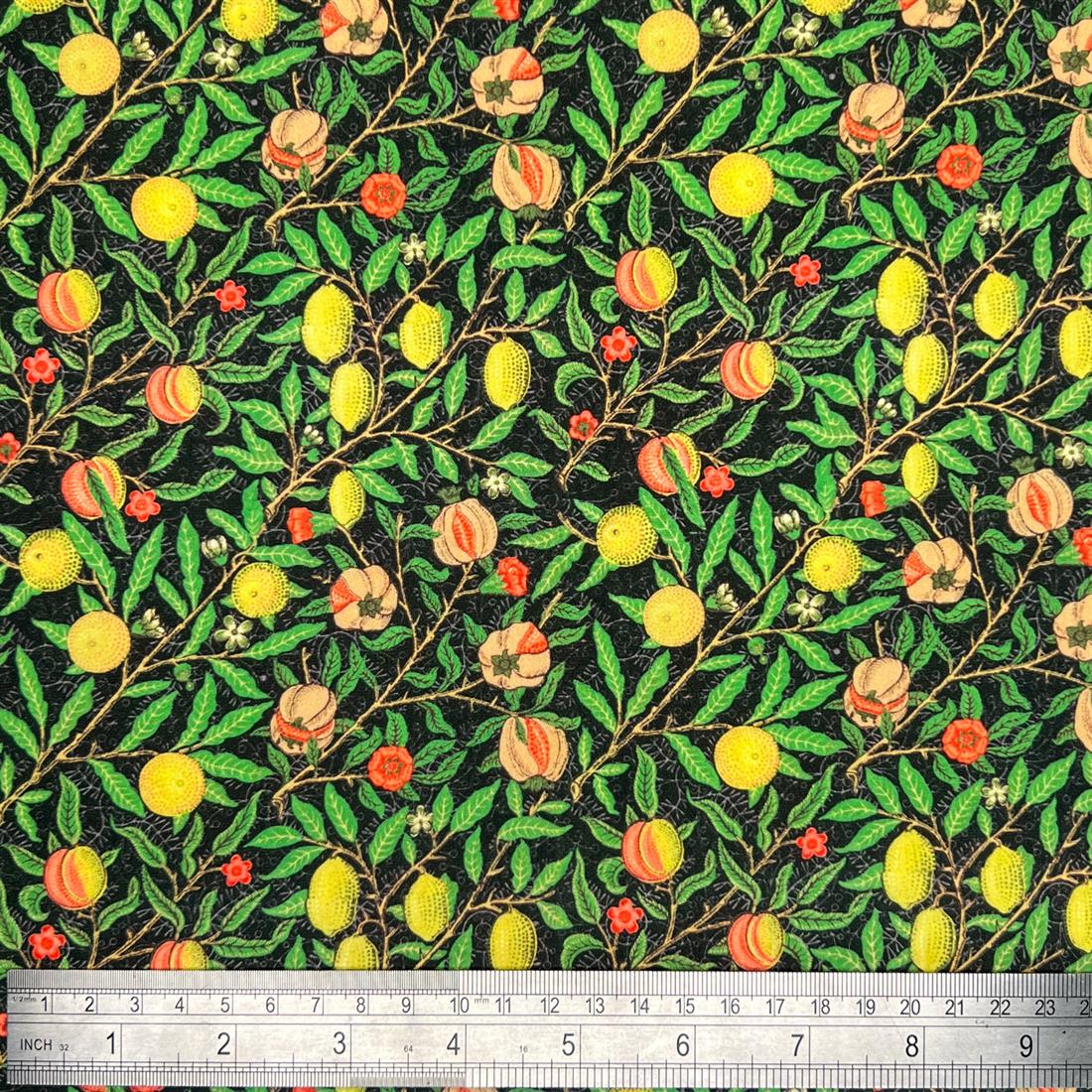 Pomegranate Cream William Morris 100% Cotton Fabric