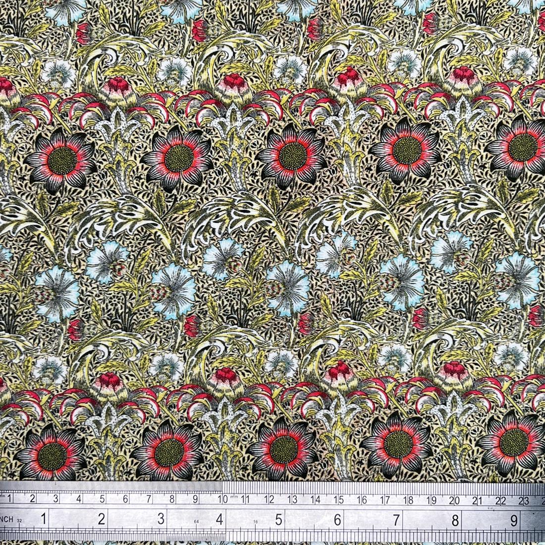 Corncockle William Morris 100% Cotton Fabric