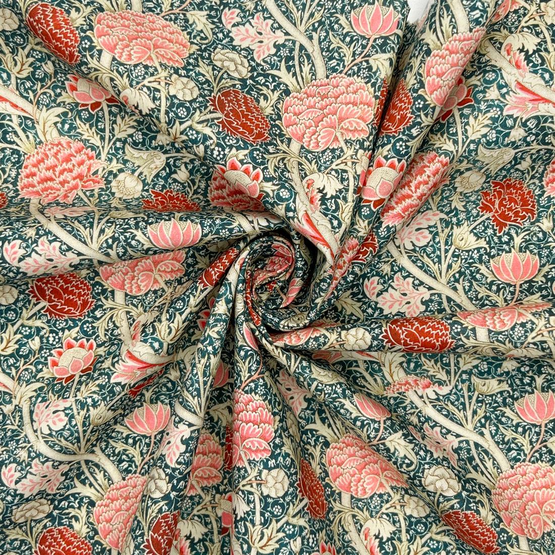Cray William Morris 100% Cotton Fabric