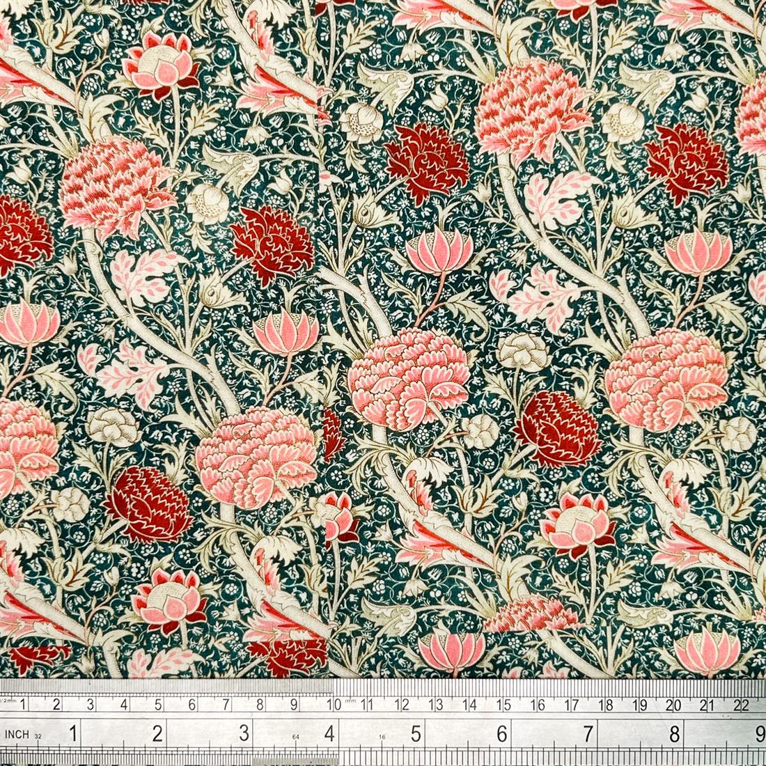 Cray William Morris 100% Cotton Fabric
