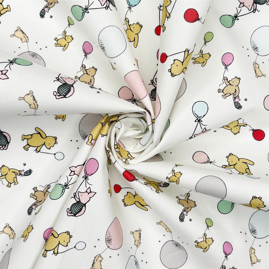 Winnie's Balloons William Morris 100% Cotton Fabric