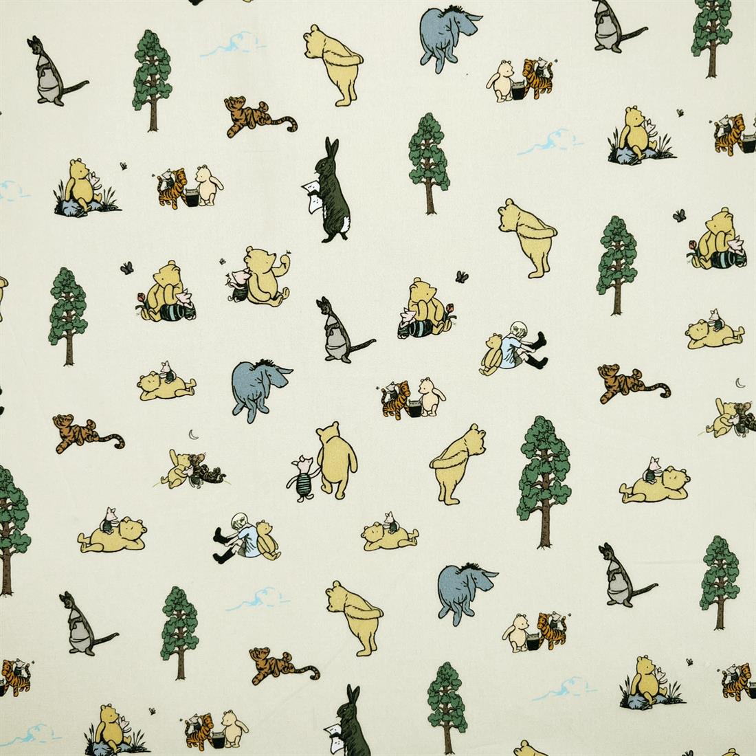 Winnie and Friends William Morris 100% Cotton Fabric