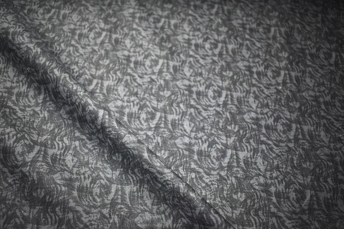 Black Printed 100% Cotton Fabric