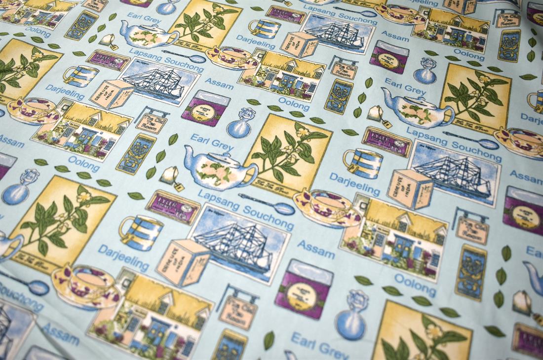 Cup Cake Printed 100% Cotton Fabric