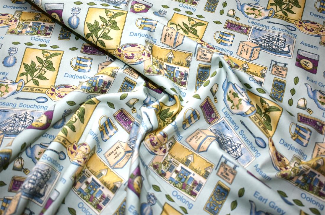 Cup Cake Printed 100% Cotton Fabric