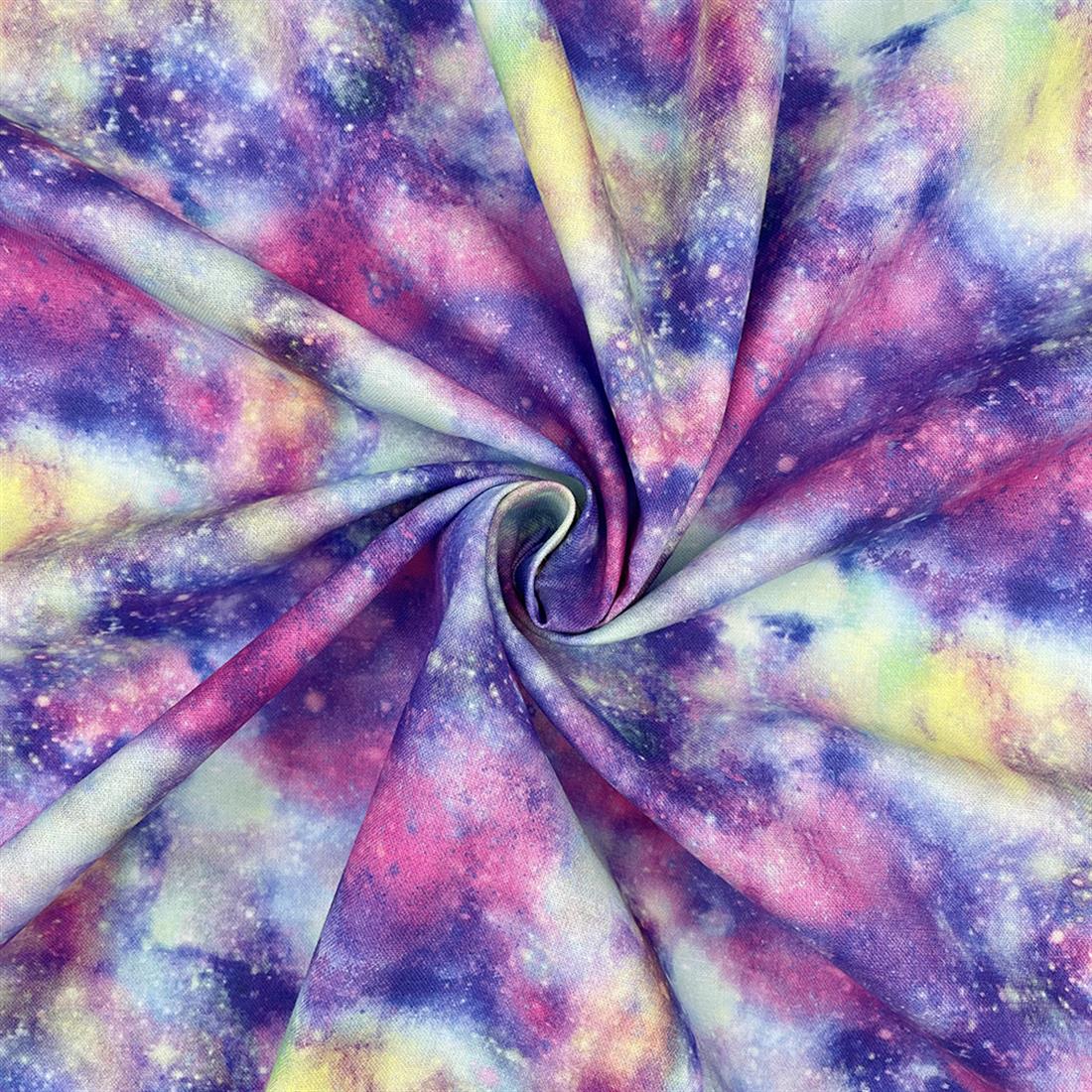 Space Printed Crafty Cottons Digitally 100% Fabric