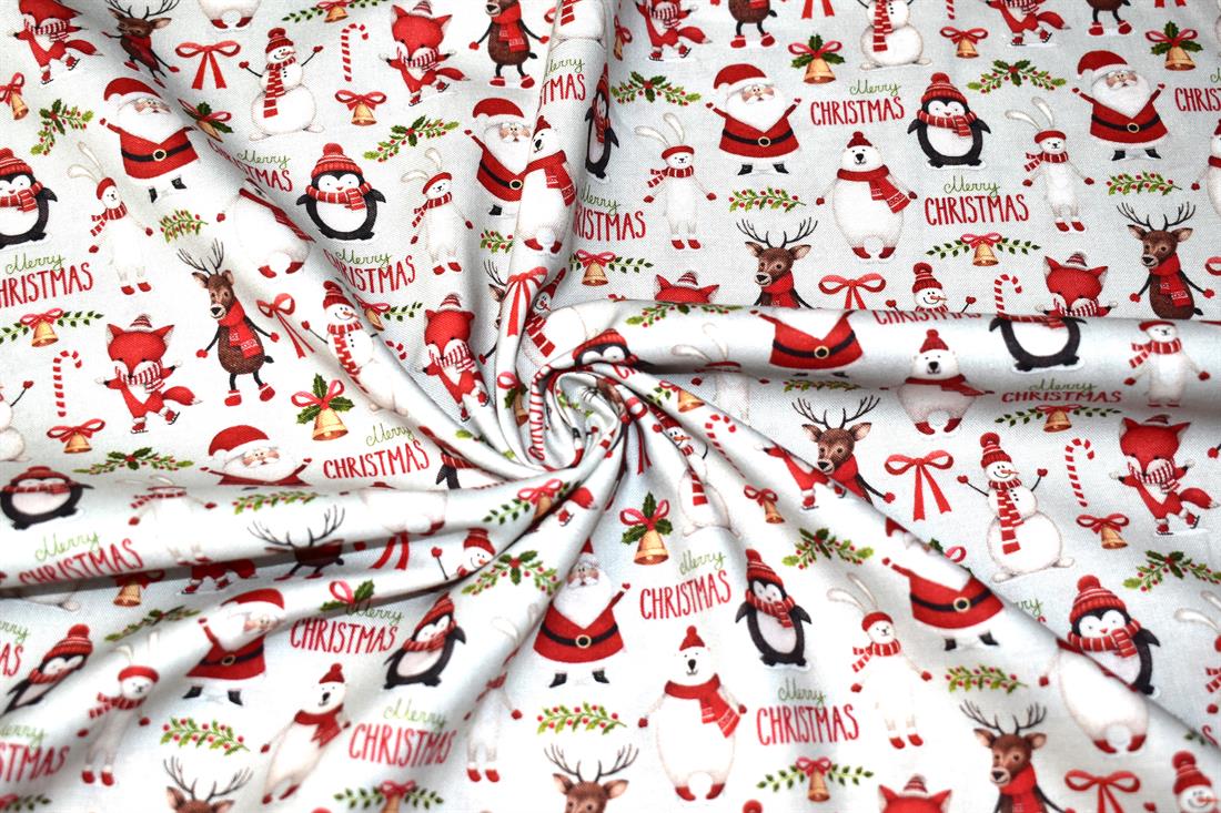 Christimas Cotton Christmas Fabric