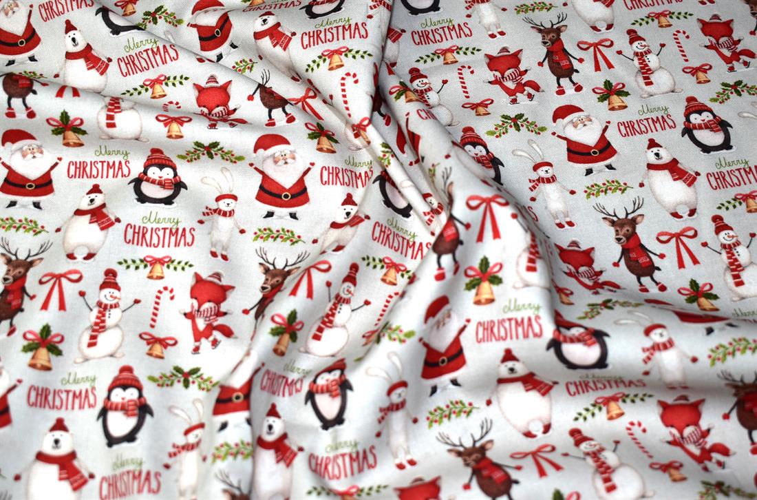 Christimas Cotton Christmas Fabric