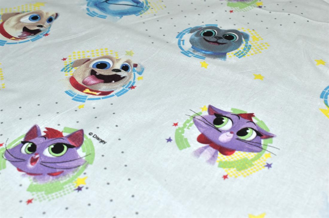 Ivory Printed 100% Cotton Fabric