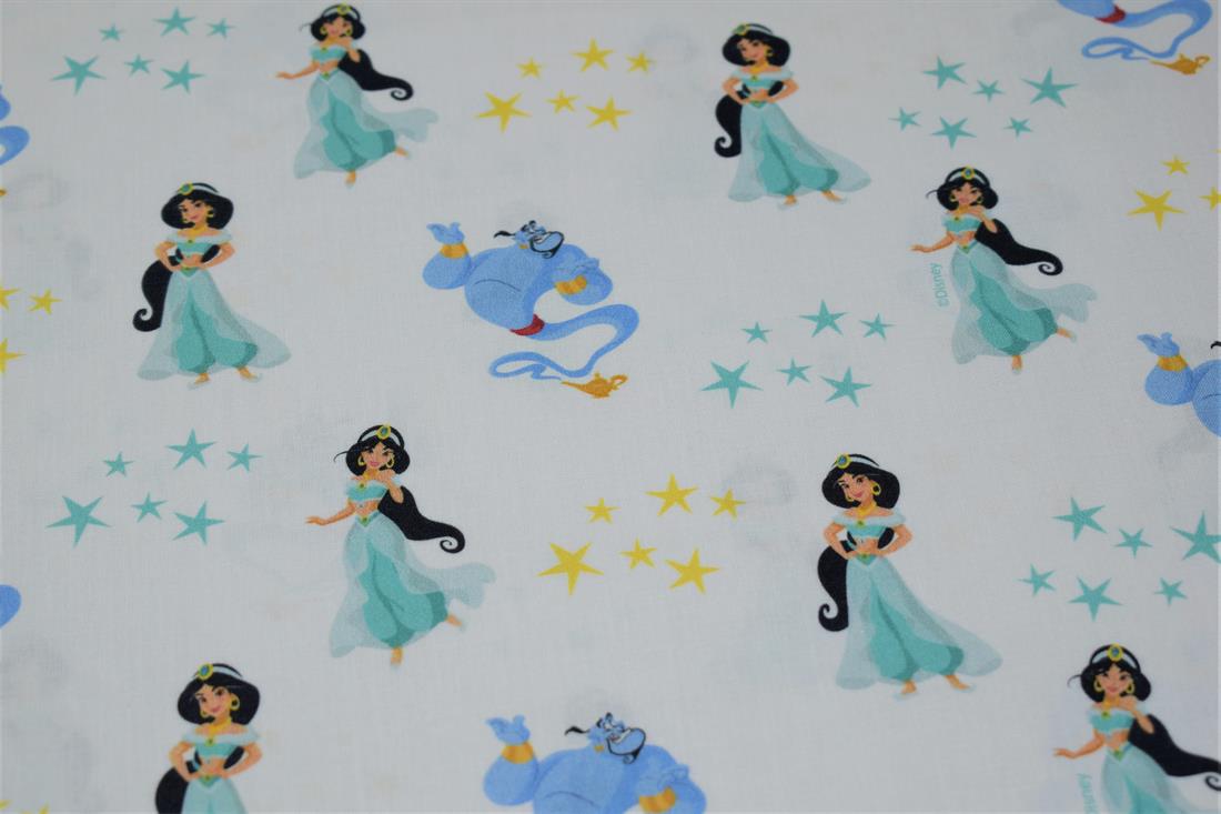 White & Blue Walt Disney Princesses Little Johnny Aladdin 100%…
