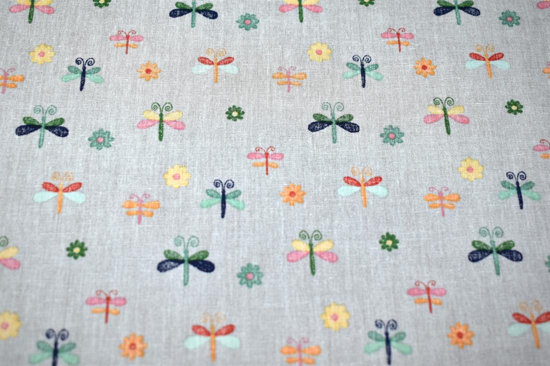 Light Grey Cotton Fabric Poplin