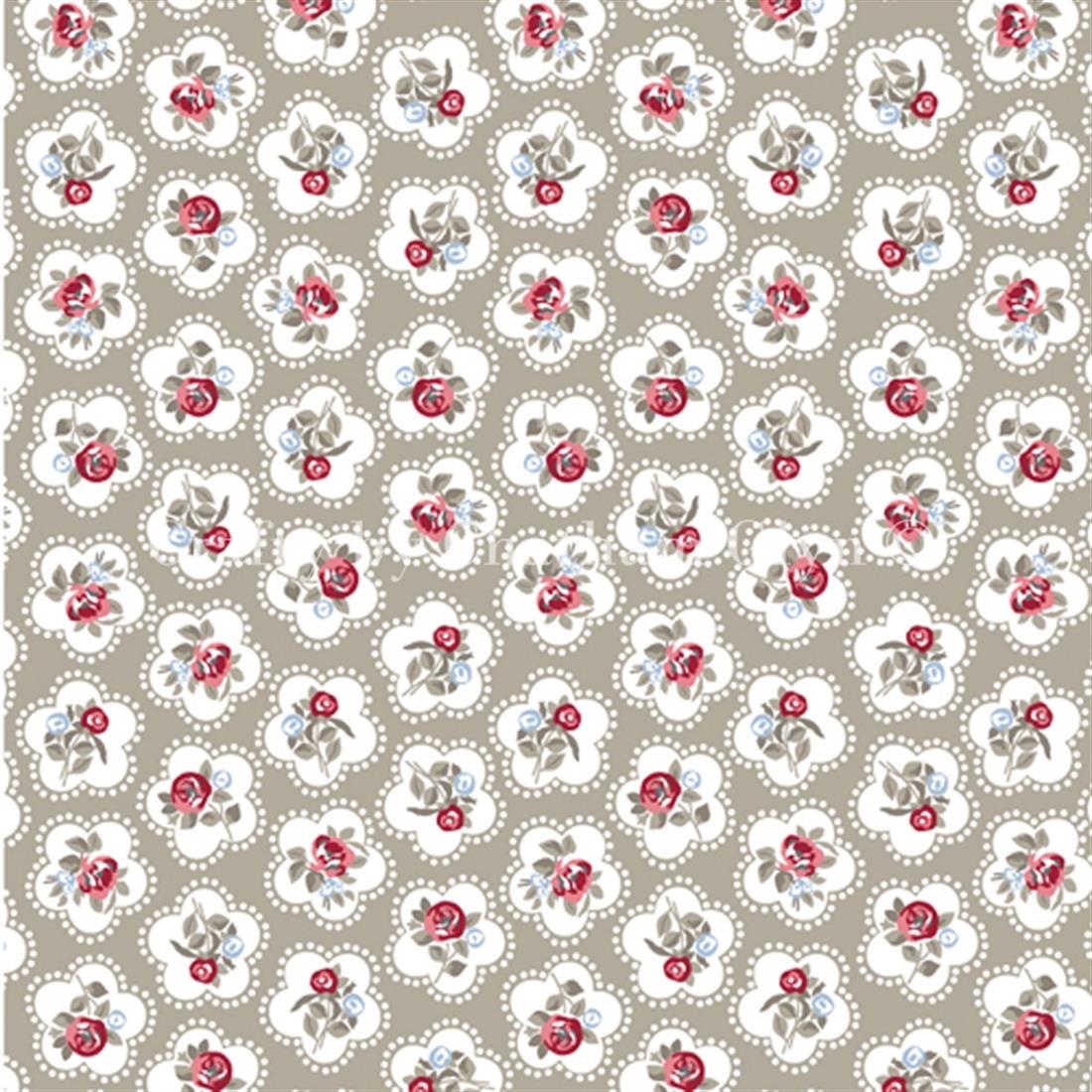 Dainty Flowers Printed 100% Cotton Fabric