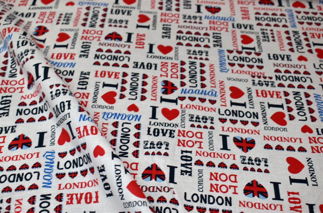 White Printed 100% Cotton Fabric