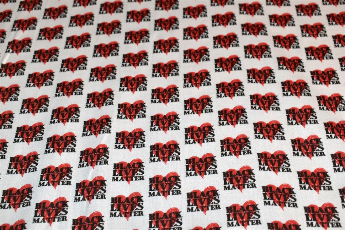 White Printed 100% Cotton Fabric