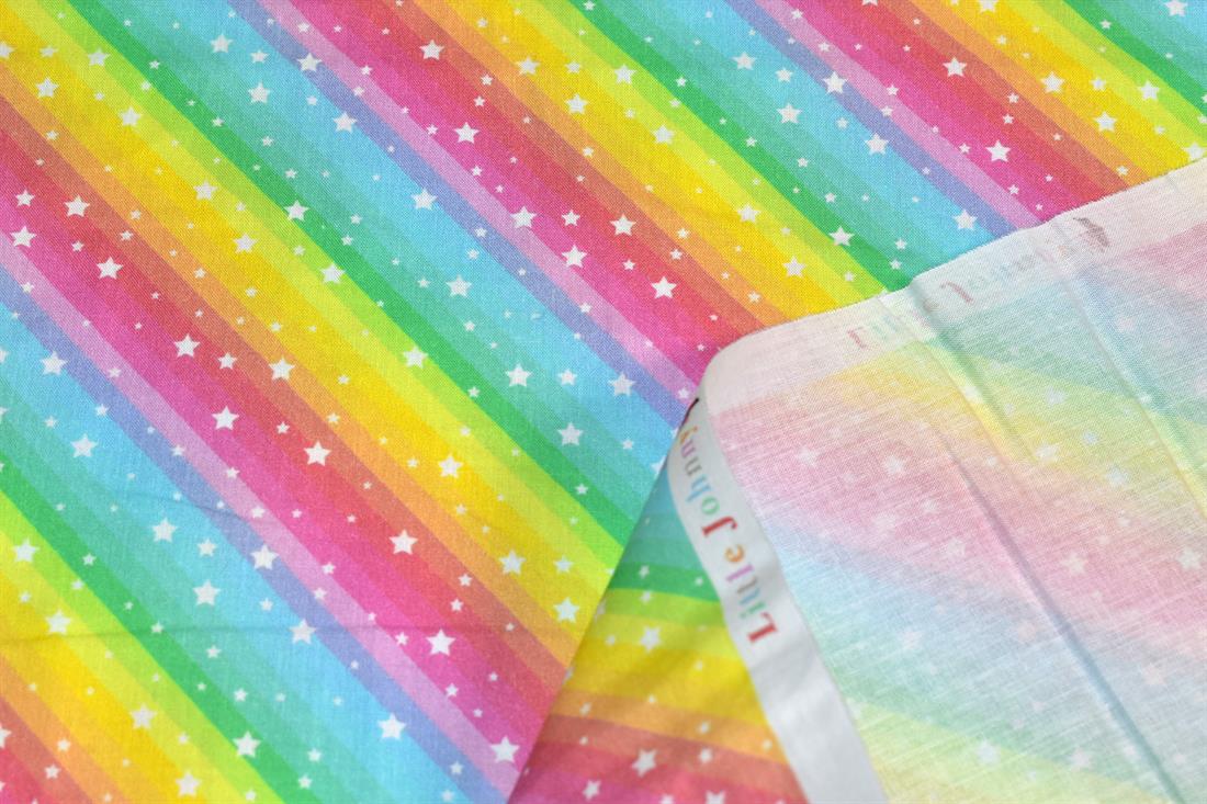 Range Digital RainbowLittle Johnny Printed 100% Cotton Fabric