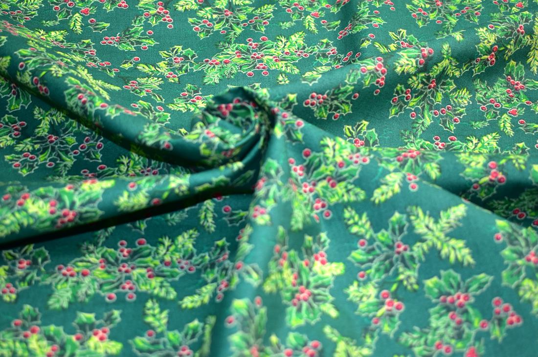 Christmas Printed 100% Cotton Fabric