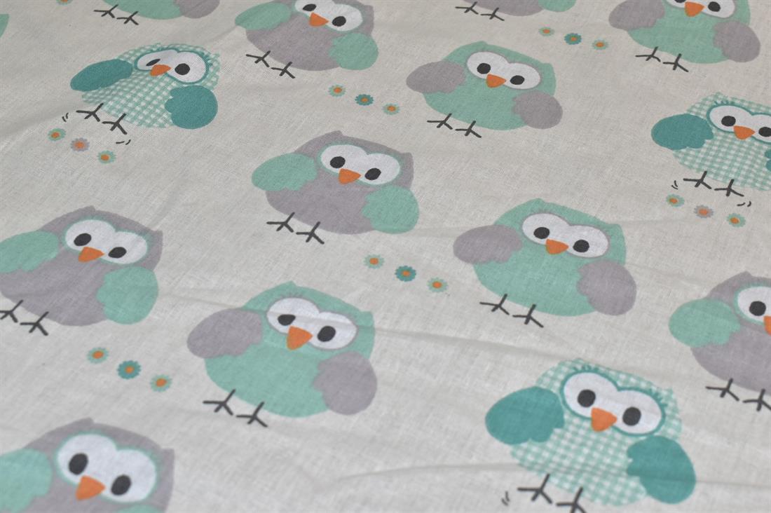 Ivory Brid Printed 100% Cotton Fabric