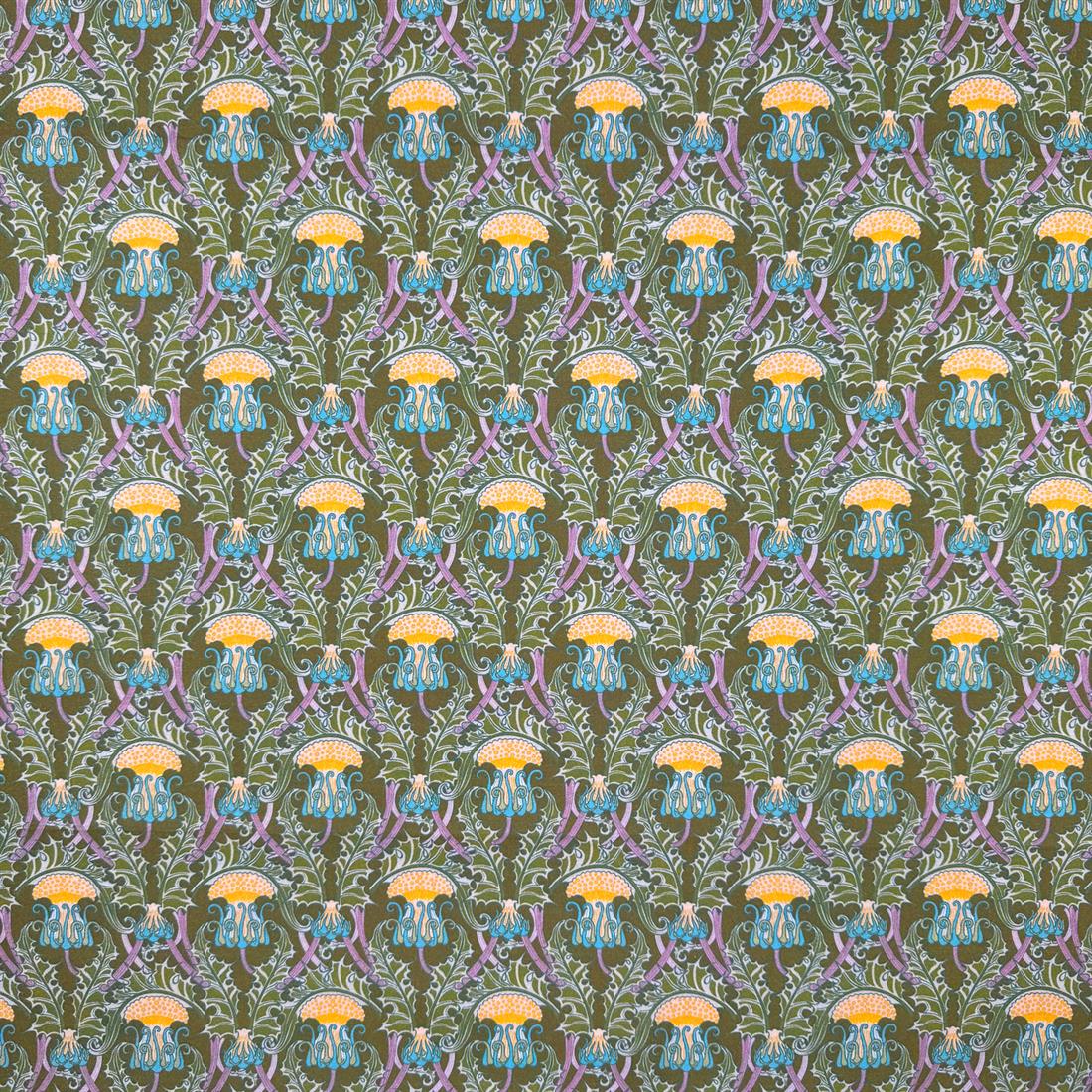 Maurice Pillard Verneuil Thistle William Morris Crafty 100% Cotton…