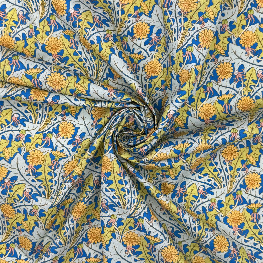 Maurice Pillard Verneuil Dandelion William Morris Crafty 100% Cotton…