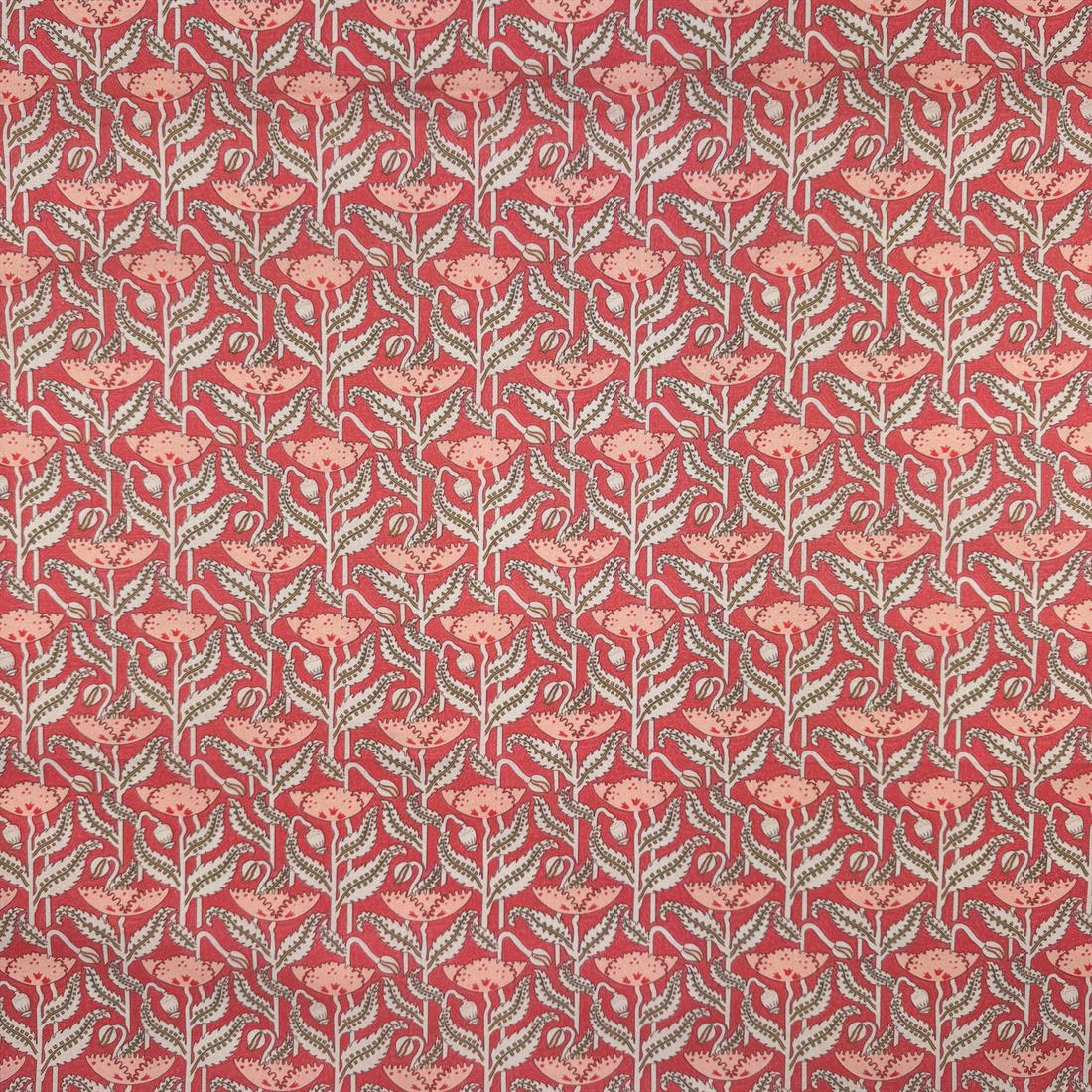 Maurice Pillard Verneuil Poppy William Morris Crafty 100% Cotton…